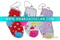 Wholesale sock coin bag