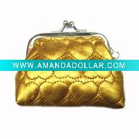 Wholesale PU Coin purses, Wallets, Handbag, Evening bag, Gold evening bag purse