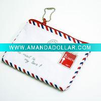 canvas change purse