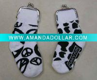 Sock coin purse