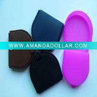 Wholesale Hot new style ! New Arrival Silicone Coin Wallet