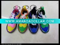 PU Shoes Keychain