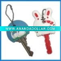 PVC key with cover
