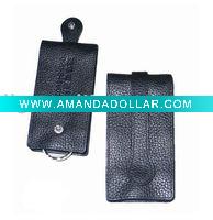 Wholesale pu leather keychain
