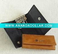 key chain,pretty leather key bag,factory direct