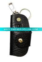 fashion leather car key case