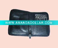 Wholesale key chain,beautiful leather key purse,factory direct