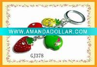 Metal Key holder with Fruit shape