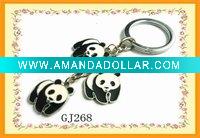 Wholesale Metal Key charm with Animals shape