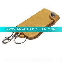 leather key pouch