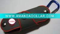 Wholesale soft pvc car key bag key wallets PVC key holder