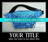polyester exquisite waist pouch