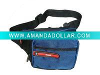 Wholesale sell dark blue waist bag best quality