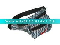 Wholesale sell striped waist bag best quality