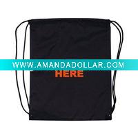 Wholesale silk screen printing drawstring bag