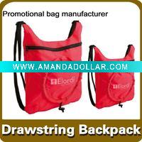 Wholesale Promotional Drawstring Backpack/drawstring bag/string backpack