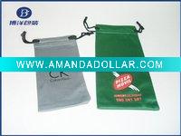 microfiber pouch drawstring