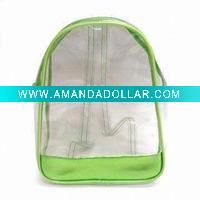 stylish pvc backpack
