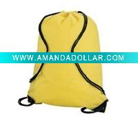 Wholesale Fashion Yellow Canvas Rucksack