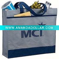 Wholesale pp nonwoven food packing bag/picnic bag