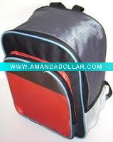 Wholesale 600D 15" stock school backpack