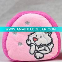 plush animal bag