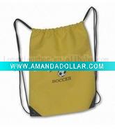 Wholesale 210D nylon drawstring shopping bag
