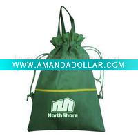 Wholesale non-woven drawstring gift bag