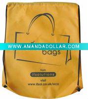 Wholesale drawstring shopping bag