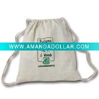 cotton cord handle shopping bag