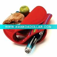 Durable neoprene lunch tote