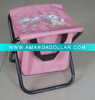 Wholesale kids camping stool with bag,for picnic promotion