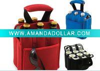 Wholesale Neoprene Can&Bottle Holder with Easy Carrier