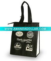 Wholesale Zippered non woven lunch cooler bag