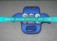 Wholesale neoprene can coolers for 6 cans