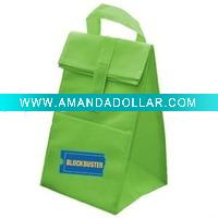 Wholesale Non woven cooler with velcro on the top for lunch use
