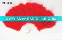 ostrich feather fan