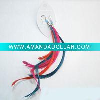 2011 fashion feather earringF005
