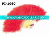 ostrich feather fan