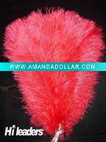 Decorative dyed ostrich feather
