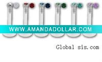 Bioflex labret body jewelry