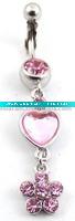 Wholesale dangling belly ring body jewelry body piercing jewelry