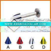 Wholesale 2011 New Arrival,Body Piercing Jewelry,Labret,UV Lip Piercing Jewelry,Piercing, UV awl Labret