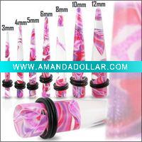 New Style uv Ear Plug Body Piercing Jewelry