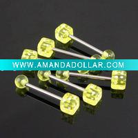 Wholesale Pellucid AB476 acryl artificial jewelry