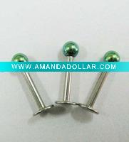 Wholesale Anodized AB484 jewelry labret piercing