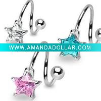 Wholesale Body Piercing Jewelry Eyebrow Ring