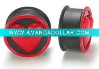 Wholesale Body Piercing Jewelry silicone Flesh Tunnel