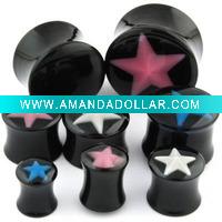 Wholesale Body Piercing Jewelry silicone Flesh Tunnel