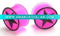 Wholesale Body Piercing Jewelry silicone Flesh Tunnel